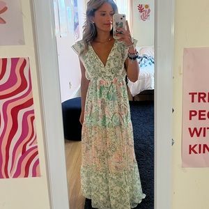 Floral maxi dress house of Harlow